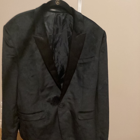 New Look Black Velvet Jacket size42 - Picture 8 of 8